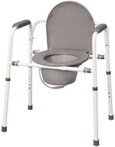 Toilet and commodes